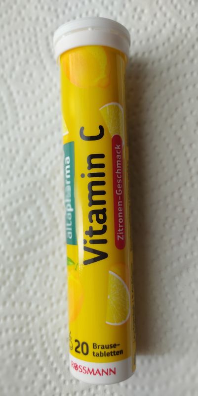 Altapharma Витамин С шипучие  86 г таблетки 20 штук Альтафарма Германия