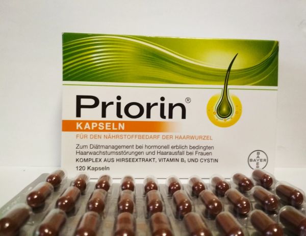 Пріорін Priorin засіб від випадіння волосся капс №120 оригінал