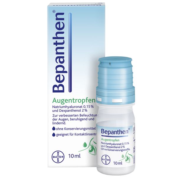 Бепантен краплі очні 10 мл