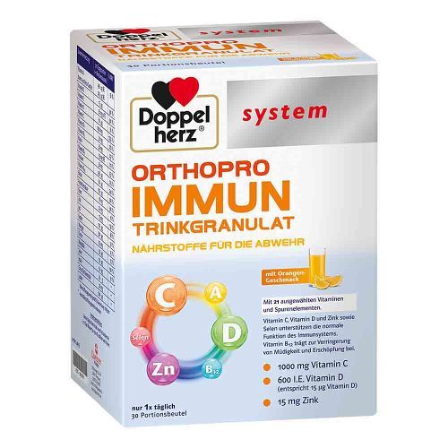 Доппельгерц Вітаміни Ортопро Імун / Doppelherz Orthopro Immun Trinkgranulat system №30