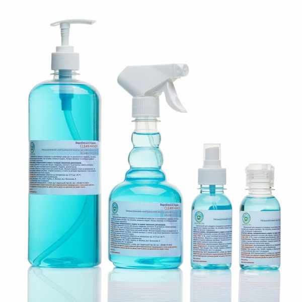 Антисептик спрей  для рук Clean Hands 500 мл (70% спирта)