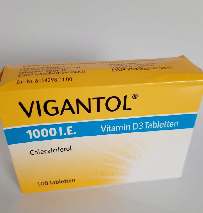 Вігантол 1000 МО Вітамін Д3 №100 (Німеччина)