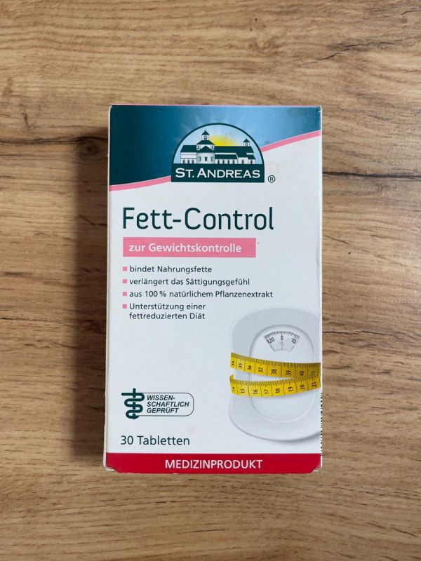 Таблетки для похудения и сжигания жира Fett Control  #30 St.Andreas Германия