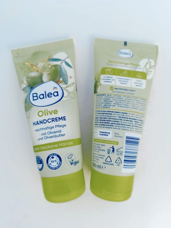 Крем Balea Балеа оливковий для рук, 100 мл Німеччина