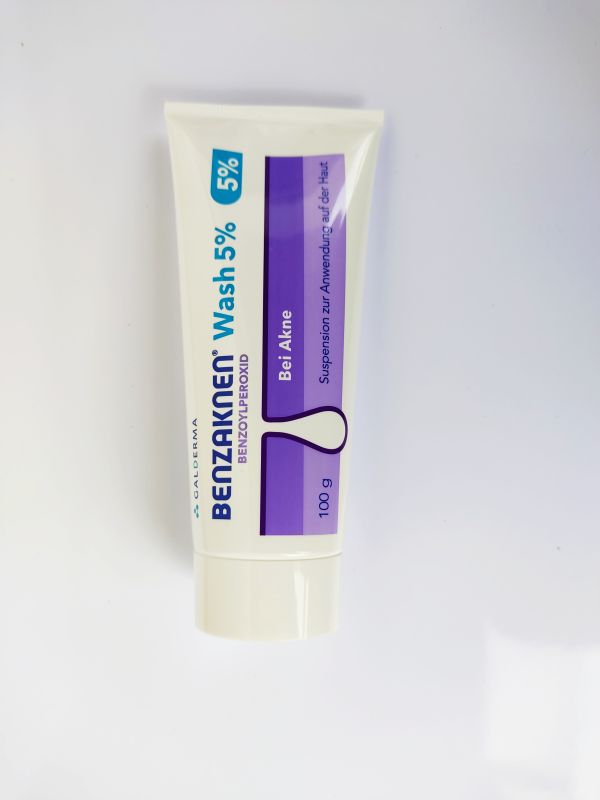 Бензакне (Базирон) 5% суспензія для вмивання від вугрів 100г (Німеччина)