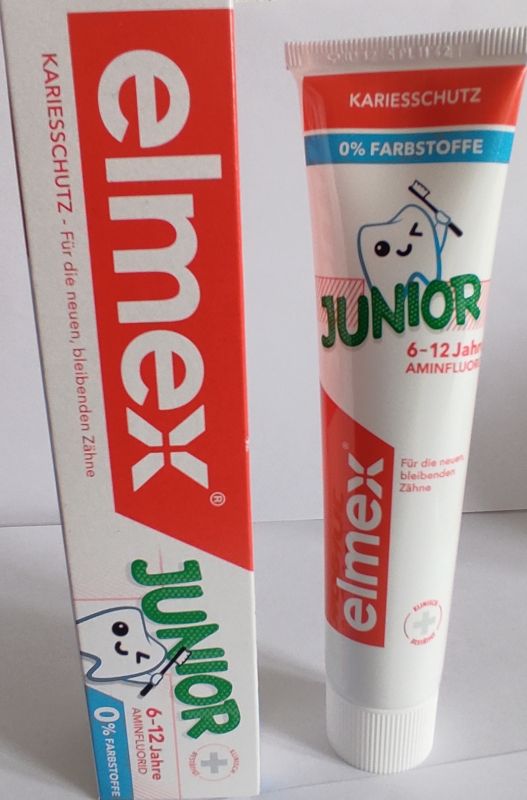 Зубная паста  детская  от  6-12 лет ЭлмексElmex Junior