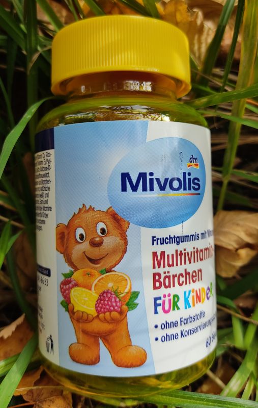 Вітаміни Мультивітамін Ведмедики для дітей 30 штук (банку) Міловіс Milovis Німеччина