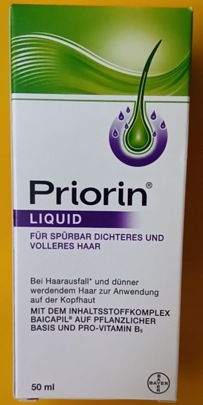 Пріорін спрей від облисіння та росту волосся 50мл Байер Німеччина
