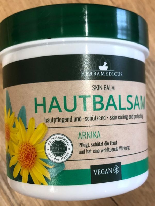 Бальзам для тіла Арніка Монтана від болю 250 мл Herbamedicus Німеччина