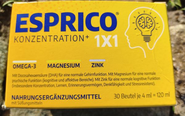 Вітаміни Есприко Esprico суспензія в саші для дітей та дорослих 120 мл №30 Німеччина