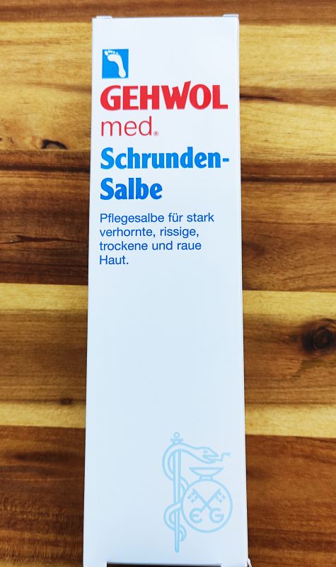 Мазь від тріщин на п'ятах, ногах, руках Gehwol 75 мл Німеччина Оригінал