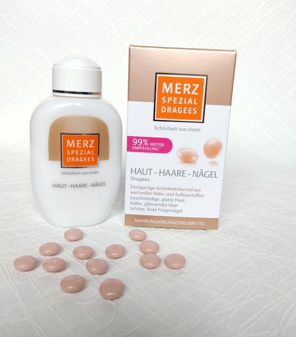 Вітаміни для волосся, шкіри та нігтів Мерц спеціальні драже №120 Мерц Німеччина оригінал