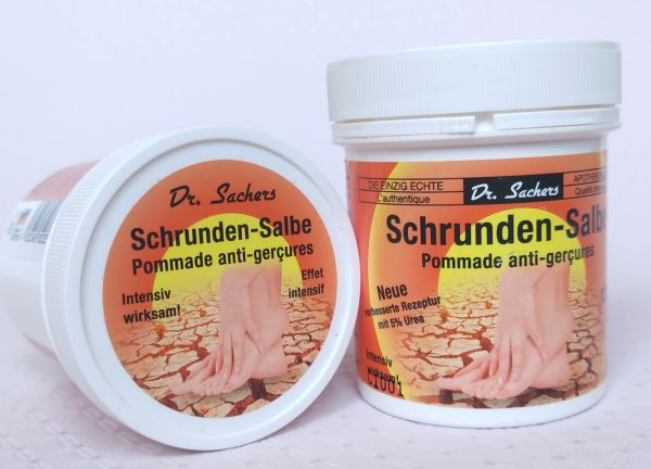 Немецкая мазь от глубоких  трещин на стопах  125 мл Германия