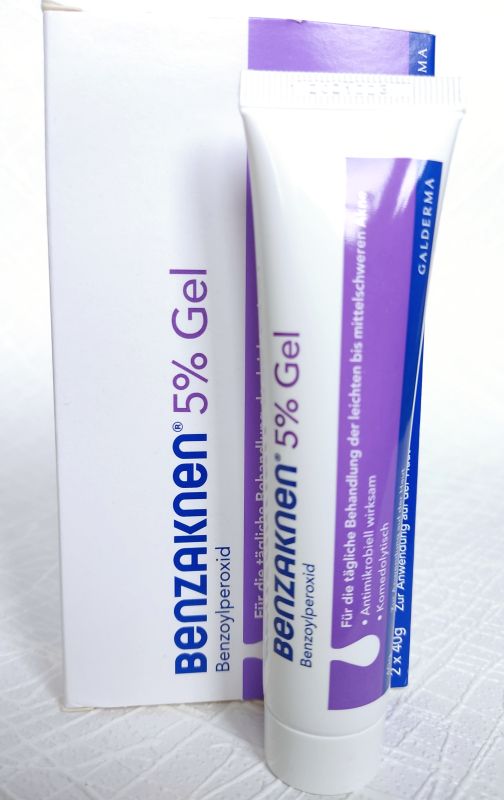 Бензакне (Базирон, Бензак) 5% гель від вугрів 40г (Німеччина)