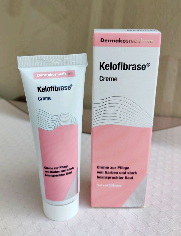 Келофибраза крем 50г от шрамов, рубцов Германия Оригинал