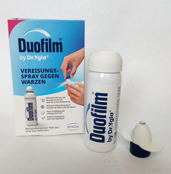Дуофилм Duofilm  спрей для удаления бородавок, папиллом и сухих мозолей 50 мл Германия Stada