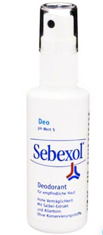 Дезодорант-спрей  без алюминия Sebexol Deo 60 мл Германия