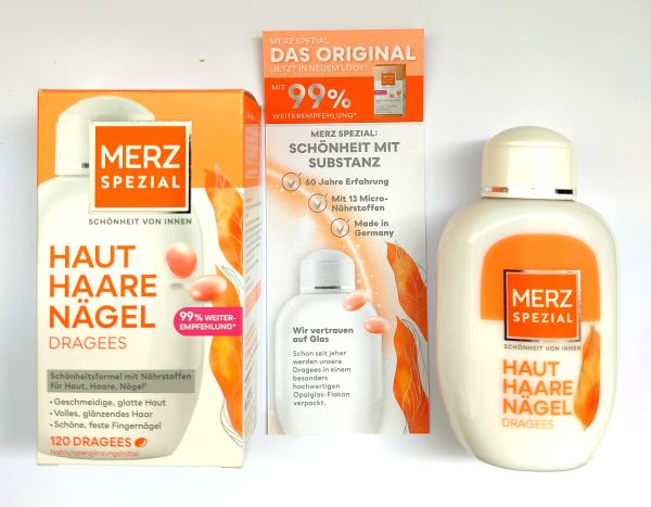 Merz Special Dragees (Мерц) - вітамінний комплекс для шкіри, волосся та нігтів 120 штук Мерц Німеччина