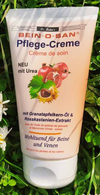Крем проти варикозу та болю в ногах Bein-O-San з сечовиною, олією граната та екстрактом кінського каштану 150 г Німеччина