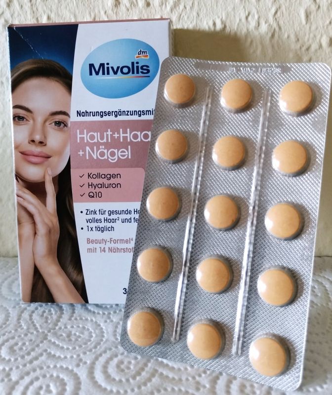 Мультивітамінний комплекс для Шкіри Волосся Нігтів Мivolis 30 штук Німеччина