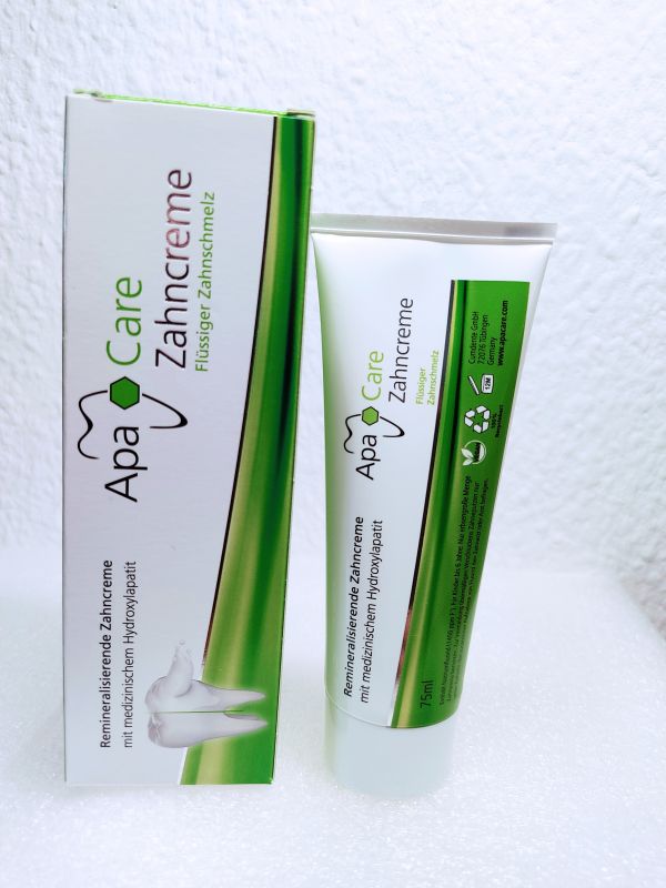 Зубна паста ApaCare «Рідку емаль» 75 мл Німеччина