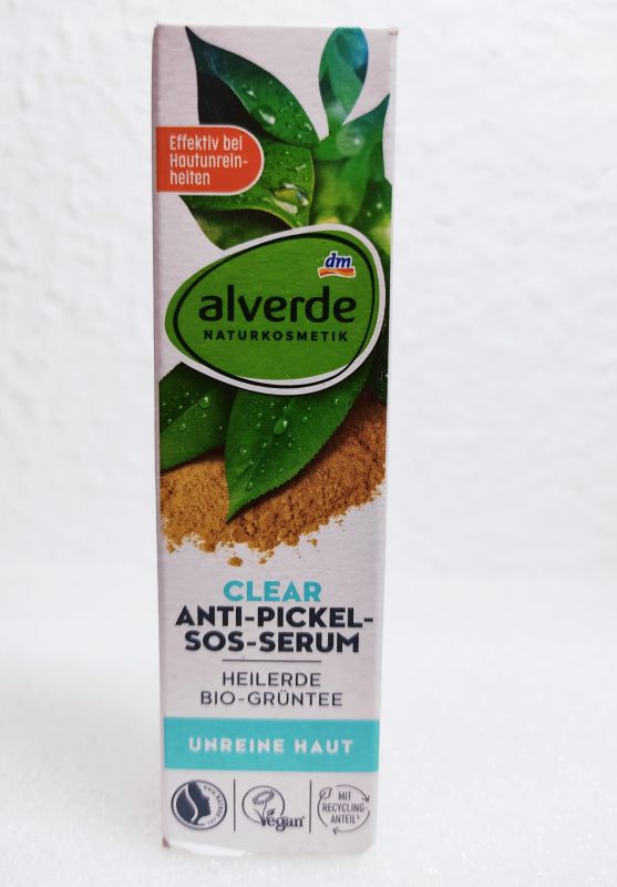 Флюїд легкий гель для обличчя Alverde NATURKOSMETIK Gesichtsfluid Clear, 50 мл