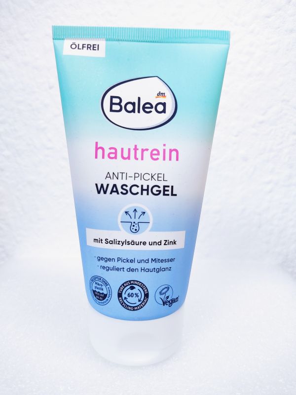 Гель для вмивання від прищів, вугрів, акне Balea Anti-Pickel 24h Pflege Hautrei 150 мл Німеччина