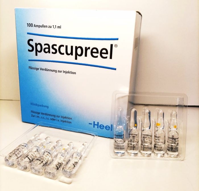 Спаскупрель розчин для ін'єкцій в ампулах 1,1 мл Heel Німеччина