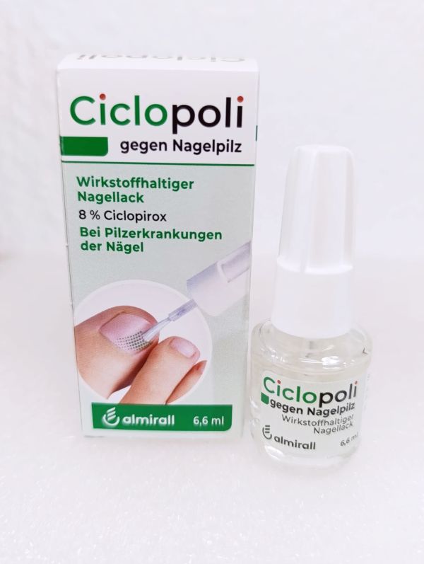 Циклополи -противогрибковый лак 8%для ногтей, 6.6 мл (Ciclopoli)