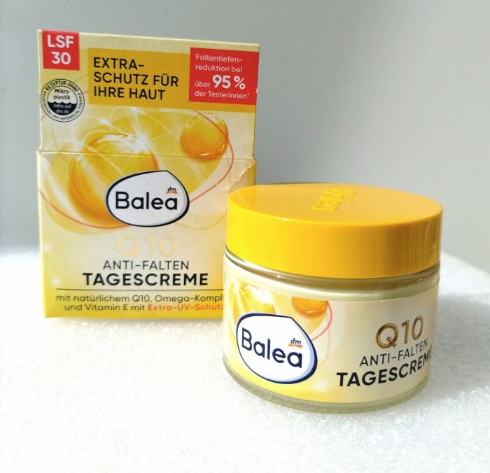 Денний крем Балеа проти зморшок Balea Q10 Anti-Falten LSF 15, 50 мл Німеччина