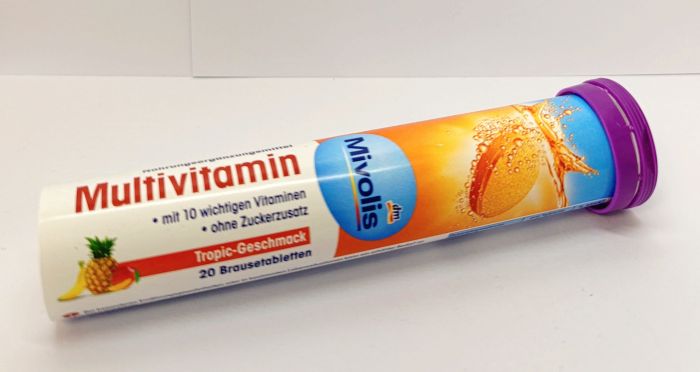 Міволіс вітаміни шипучі Mivolis Мультивітамін 20 шт Німеччина