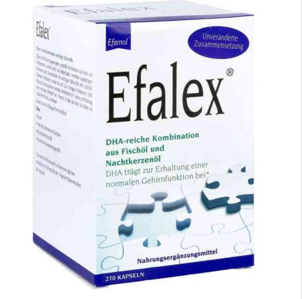 Efalex Ефалекс (Ефамол, Efamol) 270 капсул, Німеччина