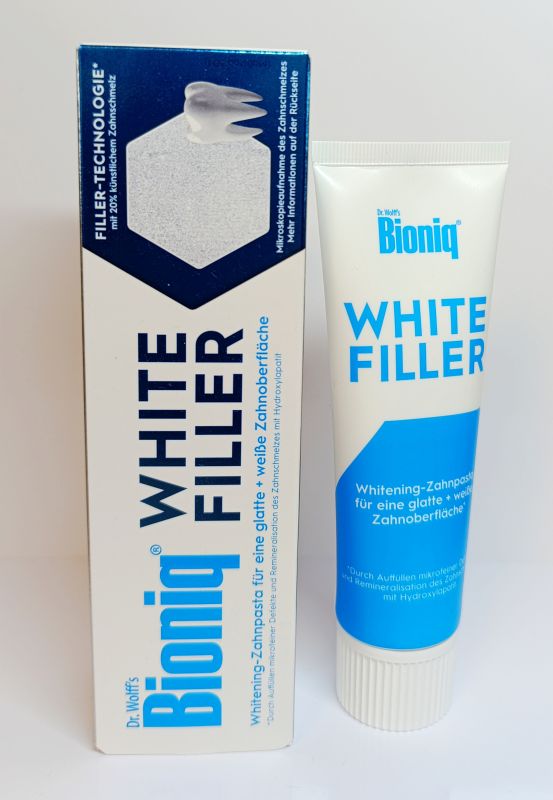 Зубная паста Бионик отбеливающая Вайт Филлер Bioniq White Filler 75 мл Германия