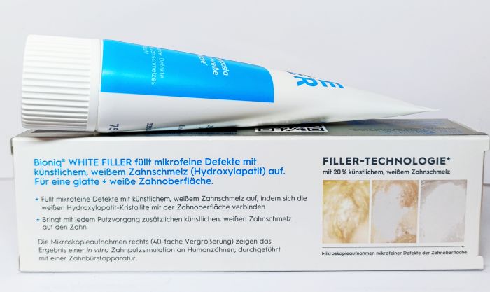 Зубная паста Бионик отбеливающая Вайт Филлер Bioniq White Filler 75 мл Германия