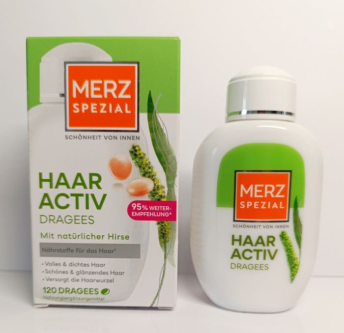 Вітаміни для волосся Merz Spezial Haar-Activ 120 драже Merz Німеччина