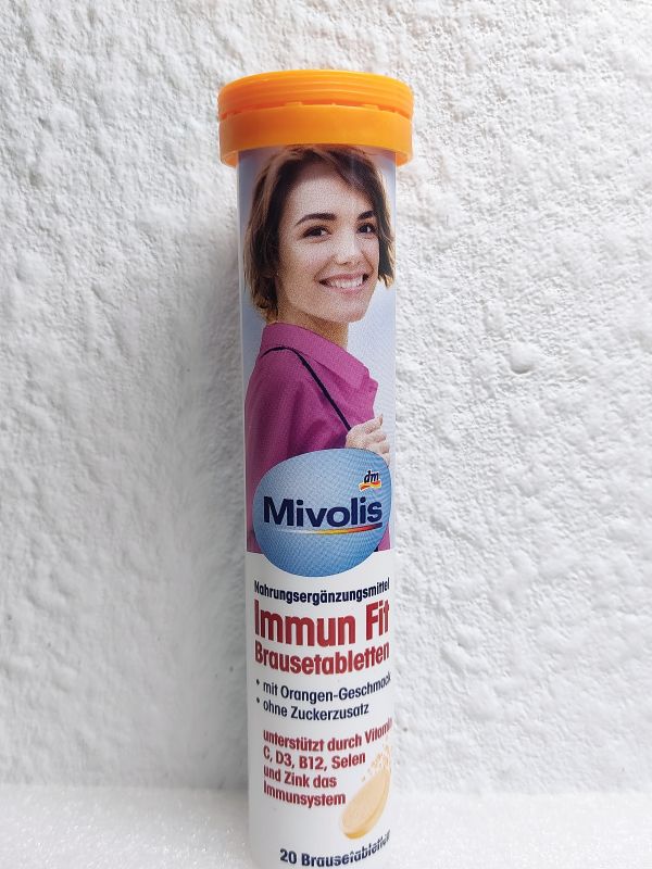 Mivolis Immun Fit Міволіс Імун Фіт 20 шипучих таблеток, 80 г Німеччина
