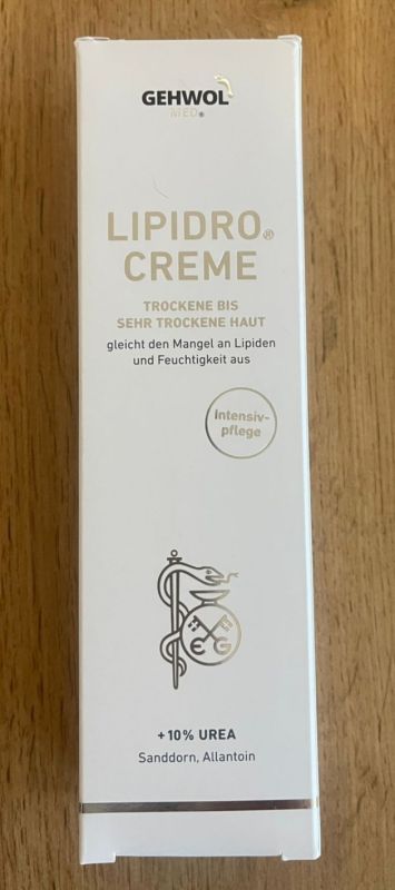 Геволь мед Ліпідро крем 125 мл для стоп GEHWOL med Lipidro Німеччина оригінал