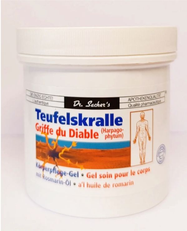 Кіготь Диявола гель від болю Dr. Sacher’s Teufelskralle Gel 250 мл