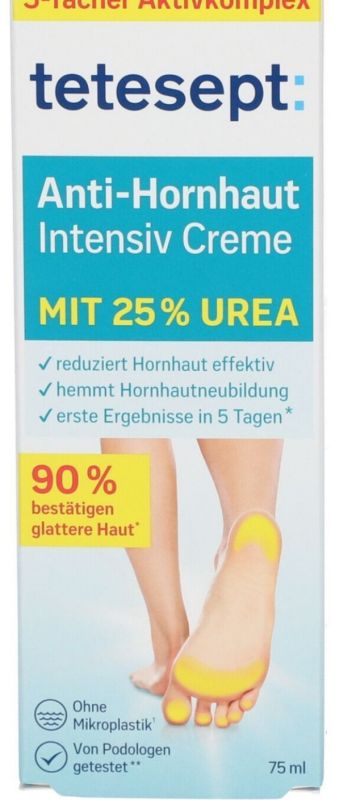 Крем Tetesept: Anti-Hornhaut Intensiv Creme